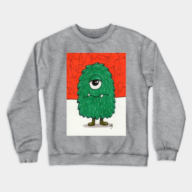 Ficar - Morning Monsters Crewneck Sweatshirt by AaronShirleyArtist